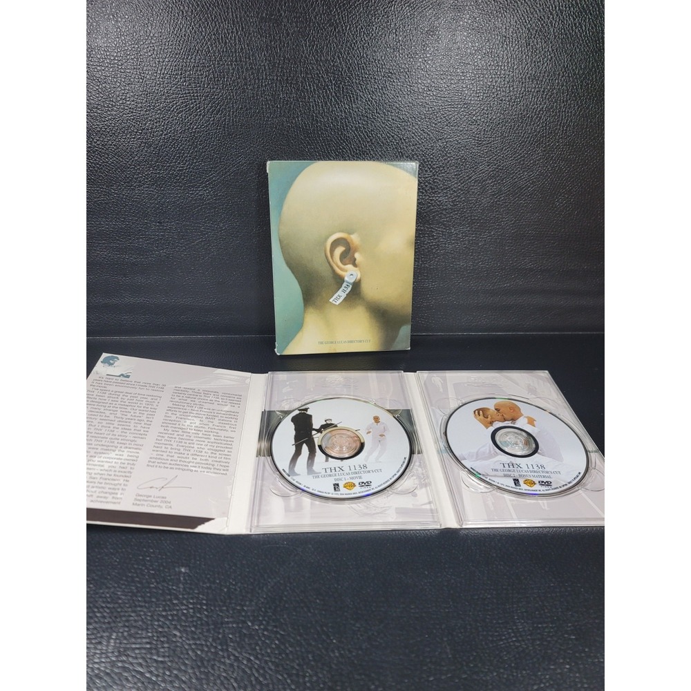 THX 1138 George Lucas Director's Cut DVD 2-Disc Special Edition Sci-Fi Movie